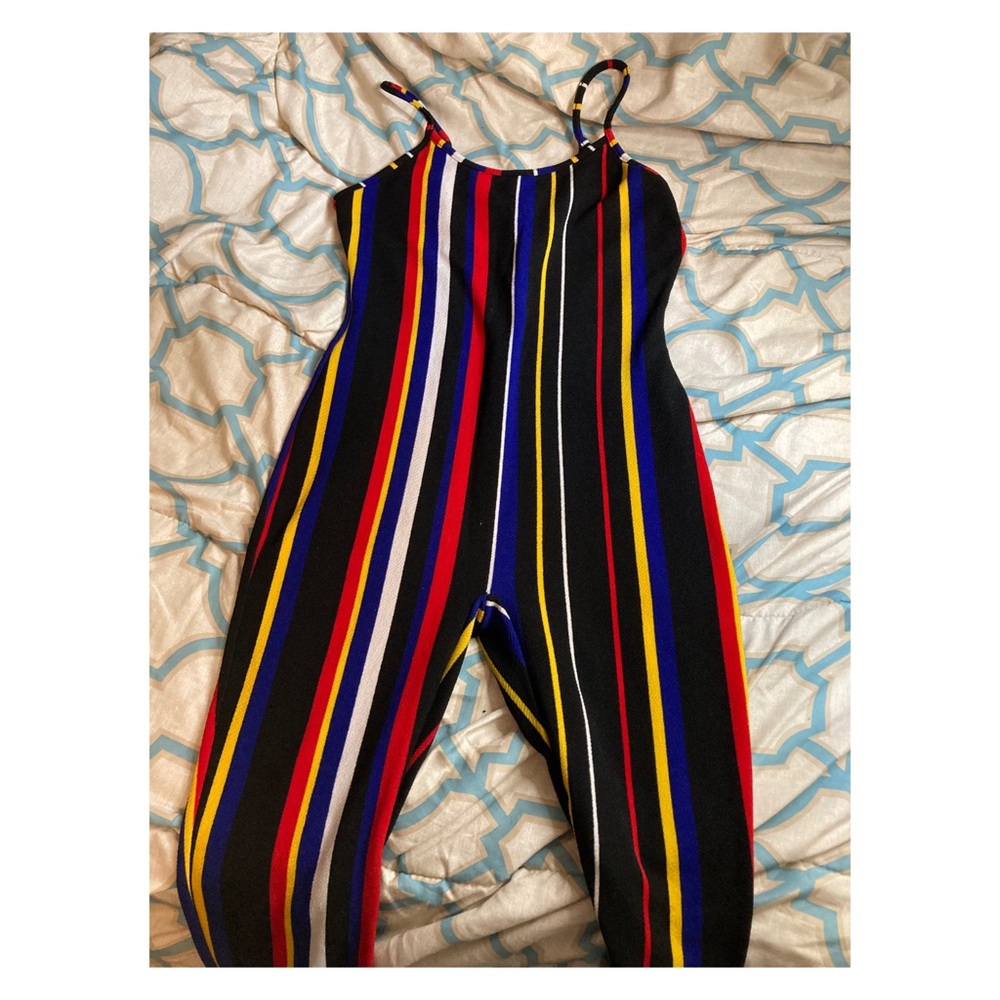 Candy striped bodysuit